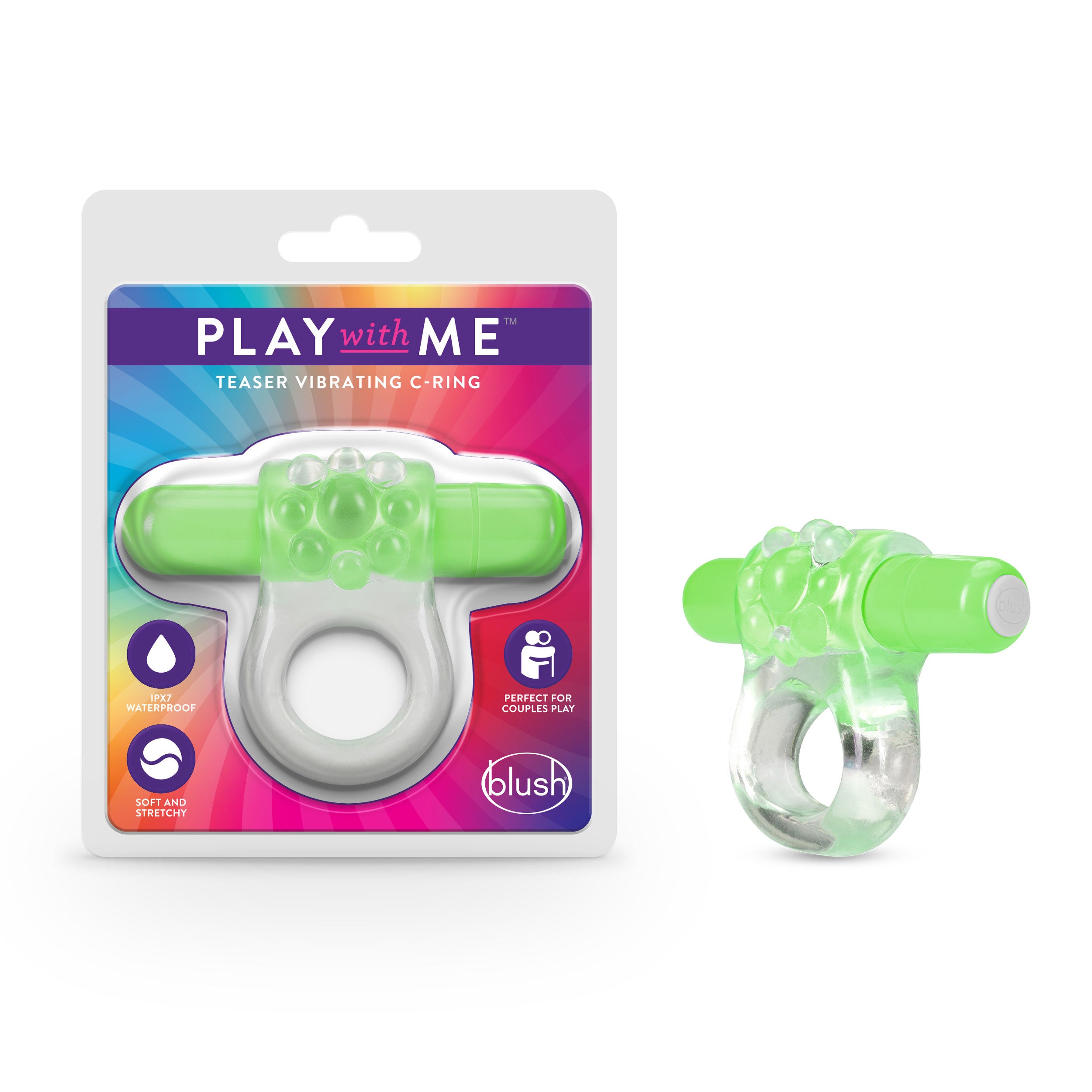 Play With Me Teaser Vibrating C Ring – Vibrating Ring > Cock Ring > Vibrating Main image