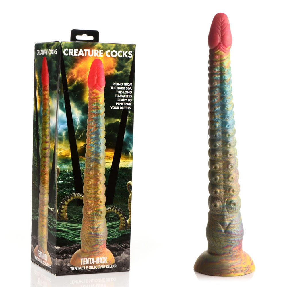 Creature Cocks Tenta-Dick 12 Inch Fantasy Dong for Backdoor Pleasure Coloured Fantasy Dongs