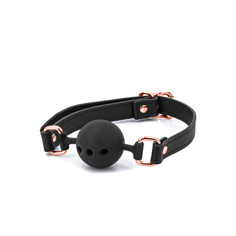 Bondage Couture Ball Gag Black Mouth Restraint > Bondage Gear > Gags and Bits