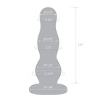 Glas 4 Inch Graduated Bulb Butt Plug > Glass > Toys