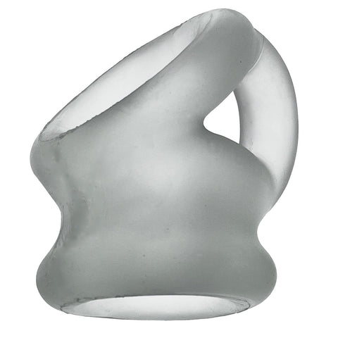 Oxballs Tri-Squeeze 3-Ring Cocksling – Extended Ballstretcher Base Comfort COCK RINGS Sling
