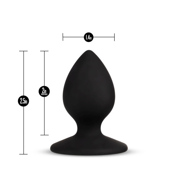 Temptasia Slave Plug Black Anal Toy > Anal Range > Butt Plugs