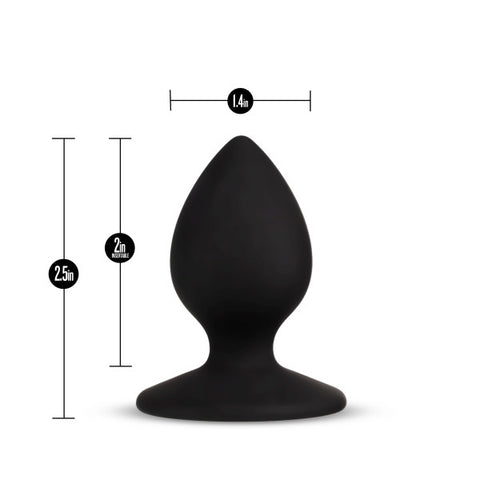 Temptasia Slave Plug Black Anal Toy > Anal Range > Butt Plugs