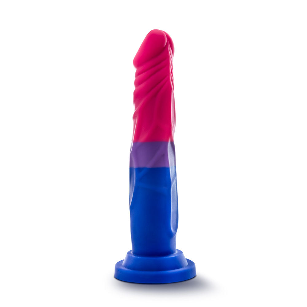 Avant Pride P8 Silicone Dildo with Suction Cup Base Multi > Dildos > Neutral Dildos