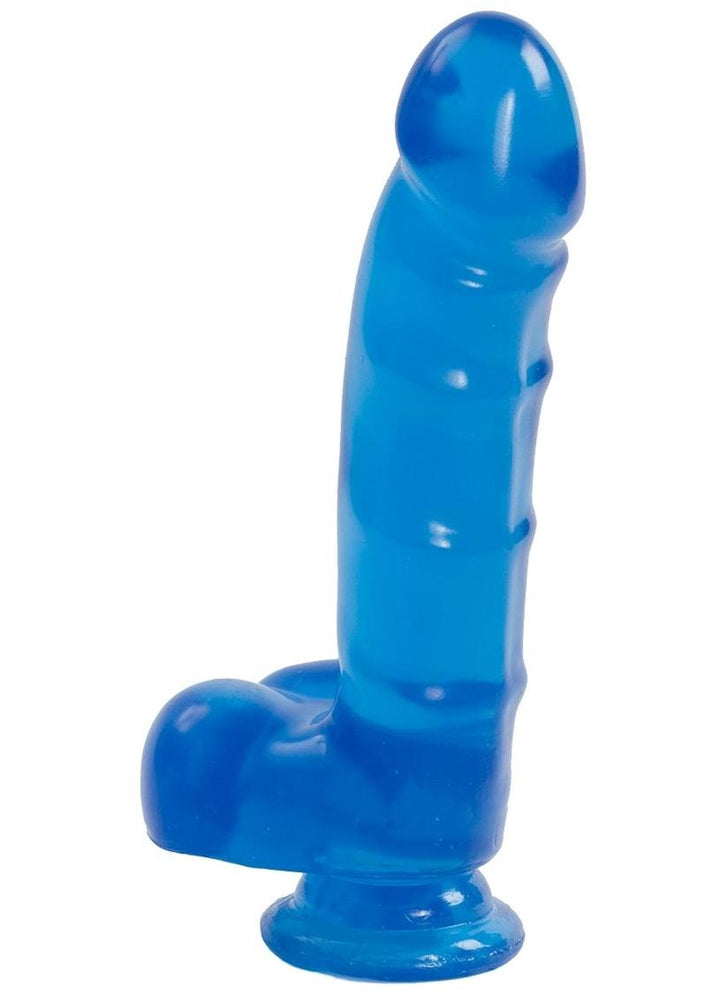6" Cock And Balls With Suction Cup Sapphire > Dildos > Realistic Dildos