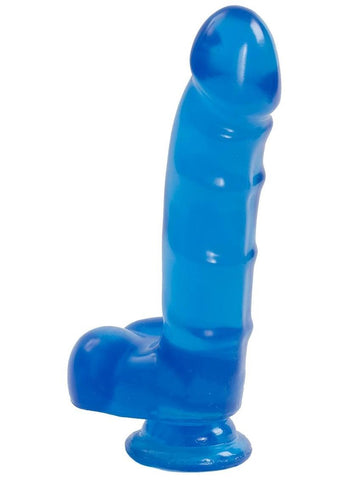 6" Cock And Balls With Suction Cup Sapphire > Dildos > Realistic Dildos