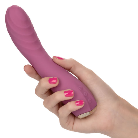 Uncorked Pinot Pink Silicone Massager with 10 Speeds and Rechargeable > Vibrators > Standard Vibrators