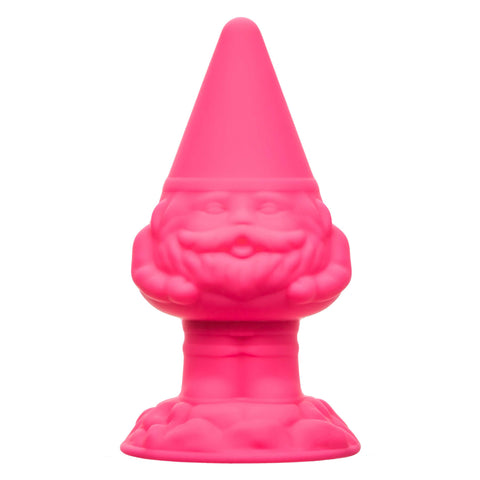 Naughty Bits Anal Gnome Gnome Butt Plug in Pink Silicone, 2 Inch Diameter > Anal Range > Butt Plugs