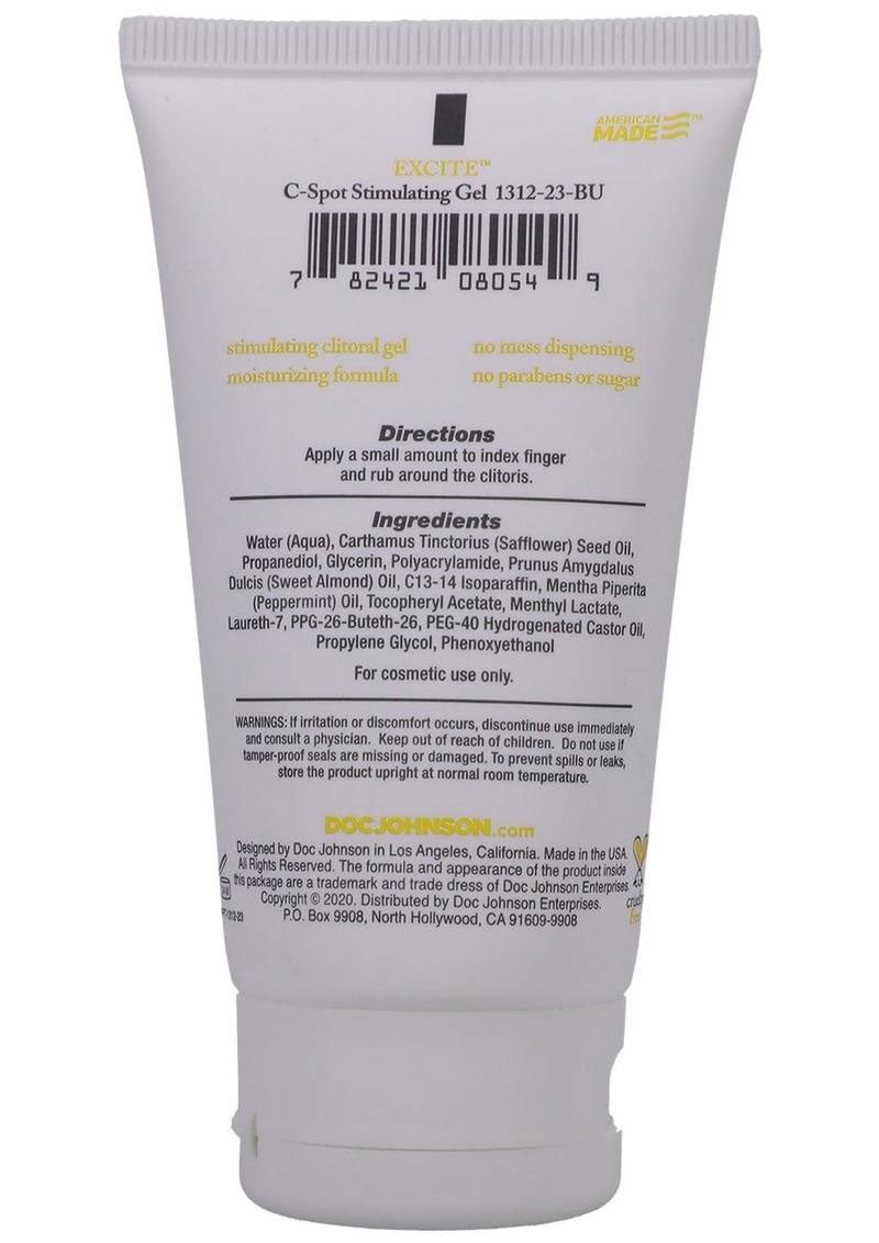 Excite C-Spot Stimulating Cream 2 oz Yellow Packaging > Essentials > Womens Enhancers