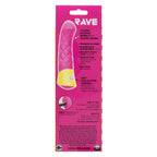 Rave Quilted G Silicone Vibrator Pink Waterproof Massager Pink > Sex Toys For Ladies > G-Spot Vibrators