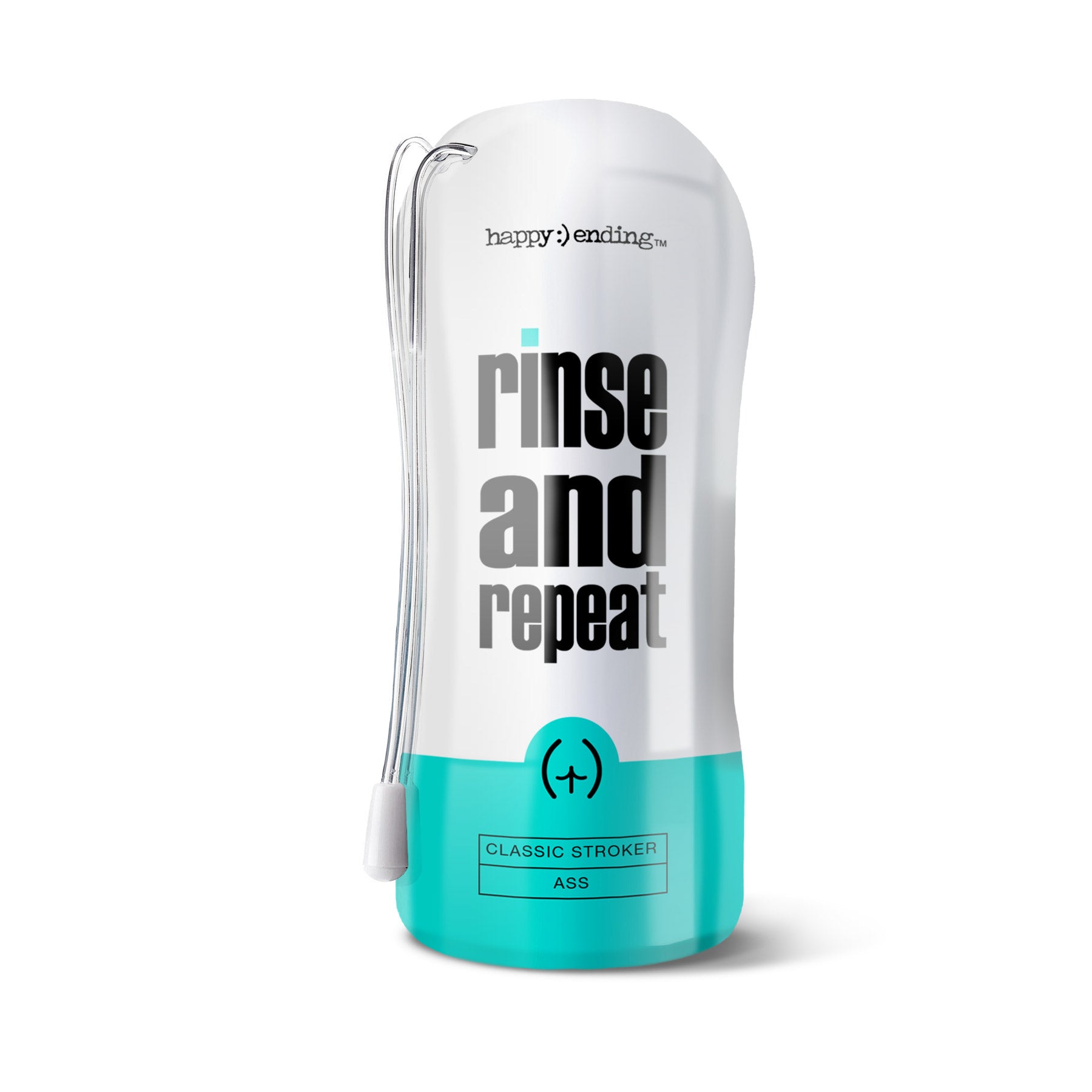 Happy Ending Rinse and Repeat Classic Stroker Ass 6 Inch Soft TPE with Squeezable Case > Sex Toys For Men > Masturbators Cup