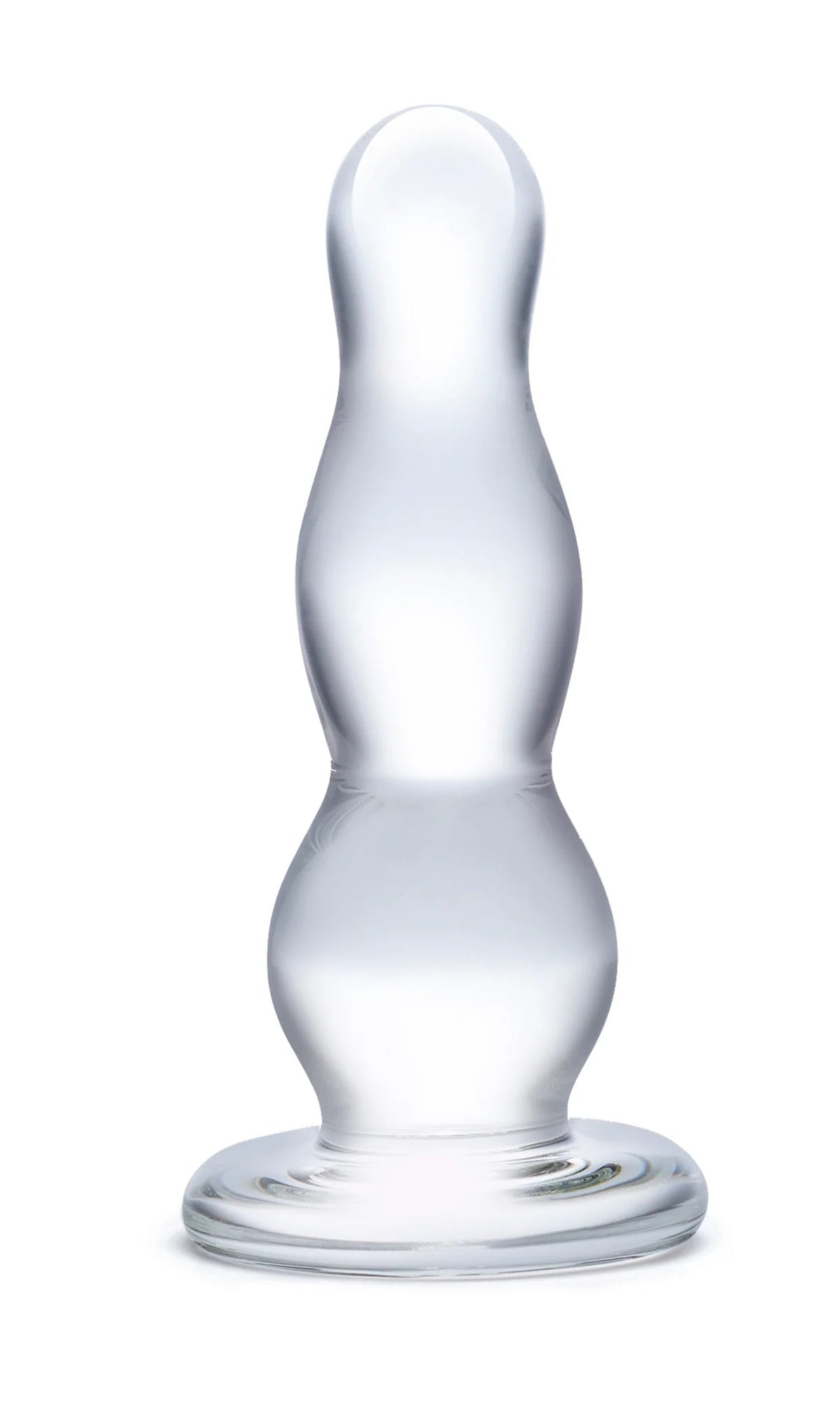 Glas 4 Inch Graduated Bulb Butt Plug > Glass > Toys