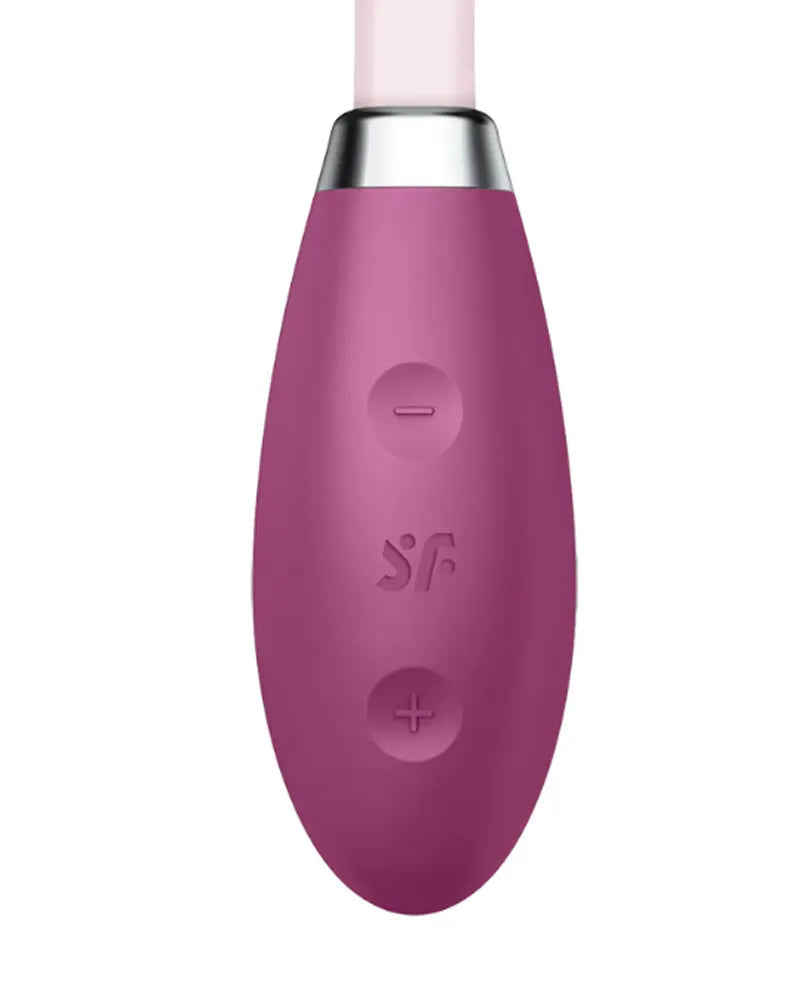 Satisfyer G-Spot Flex 3 Red Flexible Silicone Vibrator with 12 Vibration Modes and Dual Motors > Sex Toys For Ladies > G-Spot Vibrators