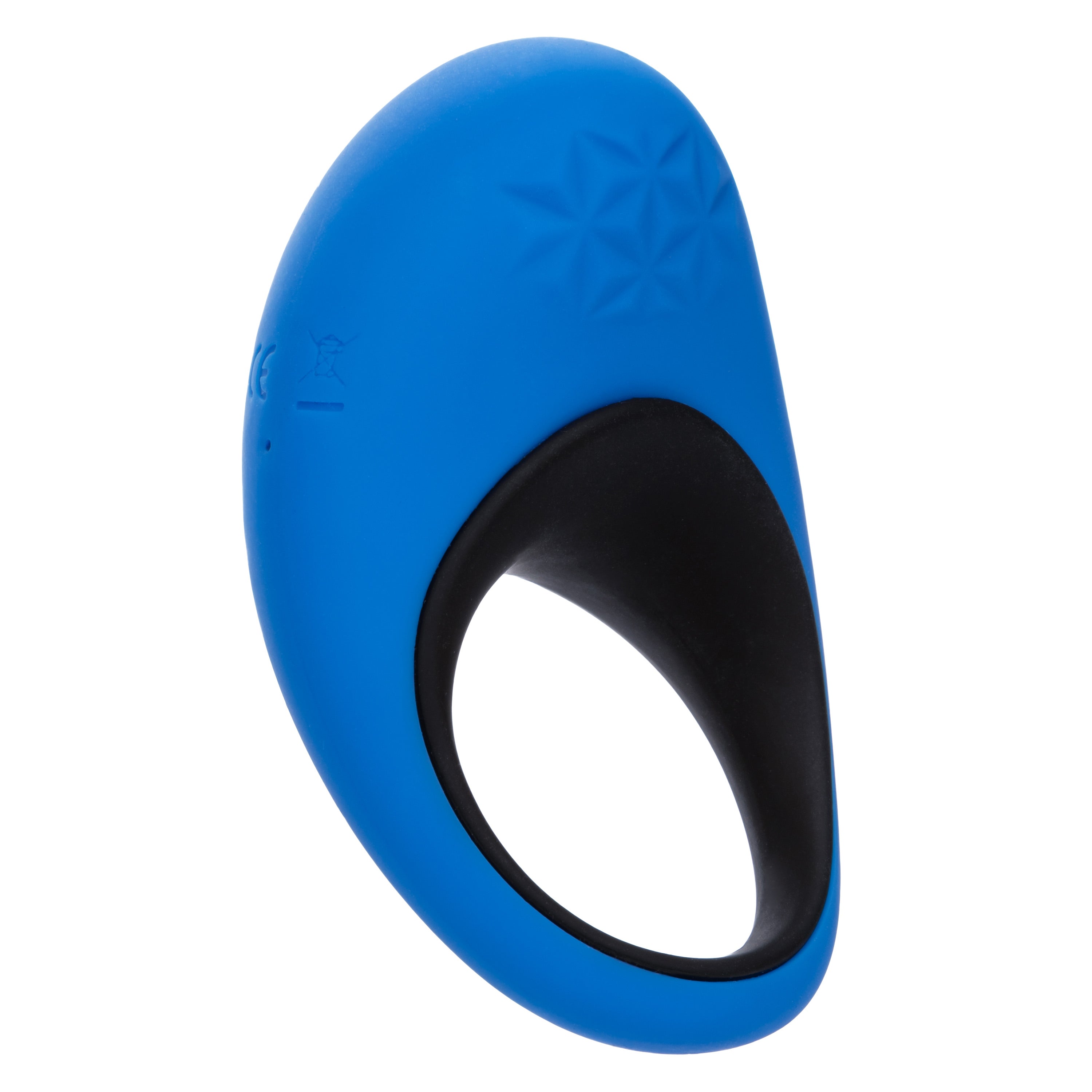 Link Up Remote Max Dual Stimulating Vibrating Silicone Ring With Remote Control Blue > Sex Toys > Couples Toys