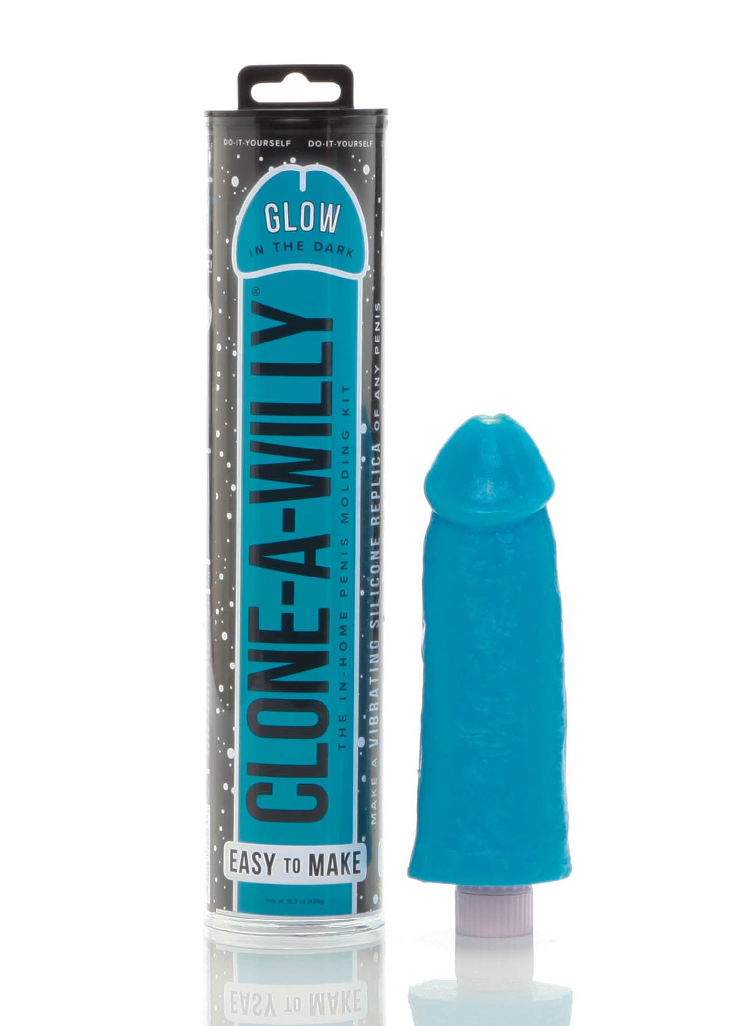Clone A Willy Glow Blue – Vibrating DIY Replica Kit > Realistic Dildos and Vibes > Mould your own kits