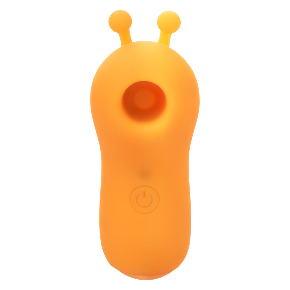 Neon Vibes The Buzzing Vibe Orange Silicone Finger Teaser with 10 Vibration Functions and Rechargeable > Vibrators > Finger Vibrators