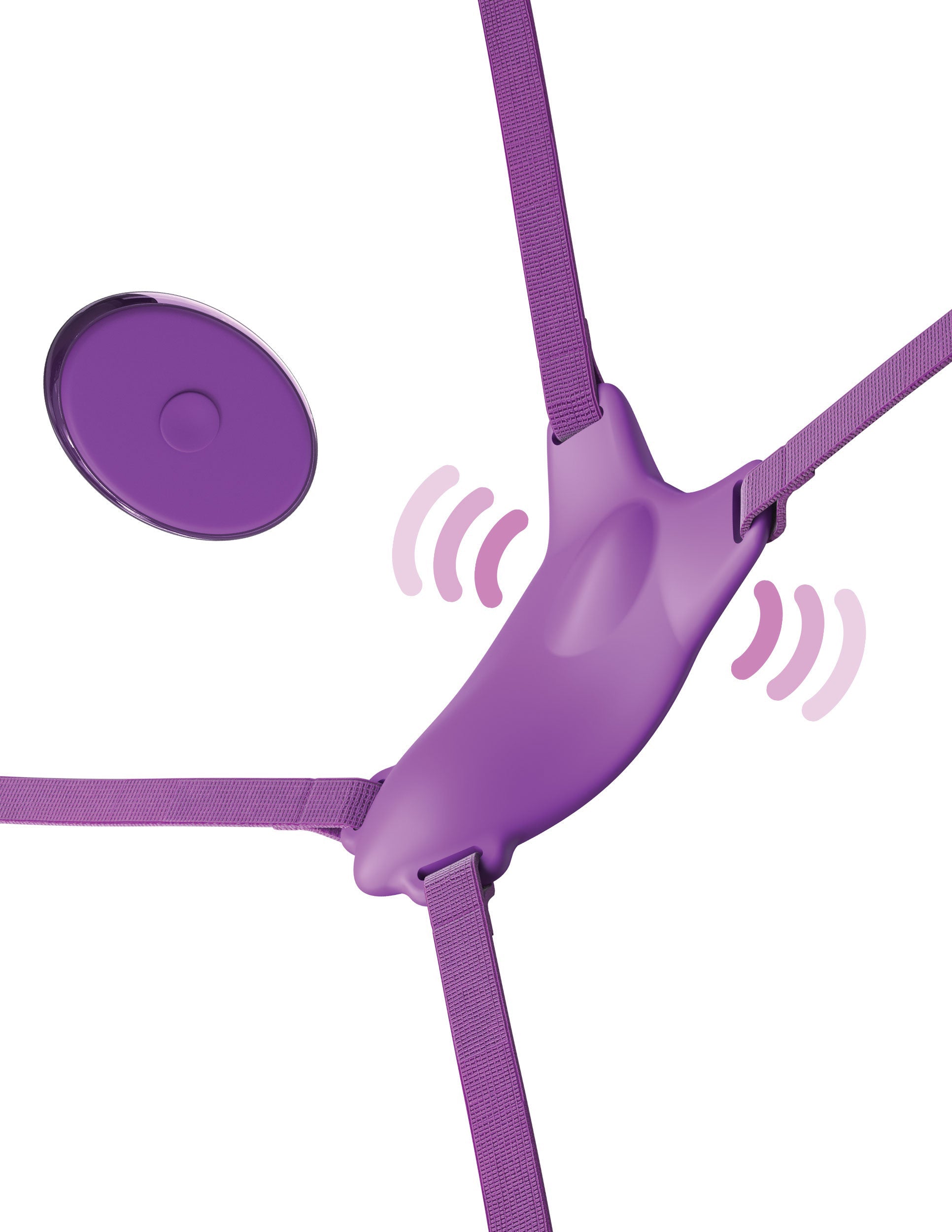 Fantasy For Her Ultimate Butterfly Strap-On – Strap-On Purple > Sex Toys For Ladies > Panty Vibes