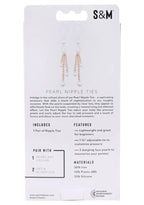 Sex & Mischief Pearl Nipple Ties – Elegant Nipple Accessory > Sex Toys > Nipple Clips