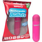 Rechargeable Bullet Vibrator (Pink) – Waterproof 3-Speed Body-Safe ABS Material Vibrator > Vibrators > Mini Vibrators