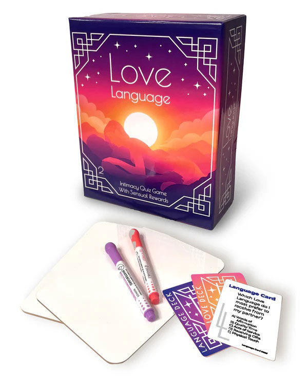 Love Language Romance Game – Couples Intimacy Quiz Game Default Title > Novelties > Games