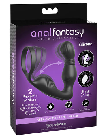 Anal Fantasy Elite Ass-Gasm P-Spot Milker 5.25 Inch Prostate Massager > Anal Range > Prostate Massagers