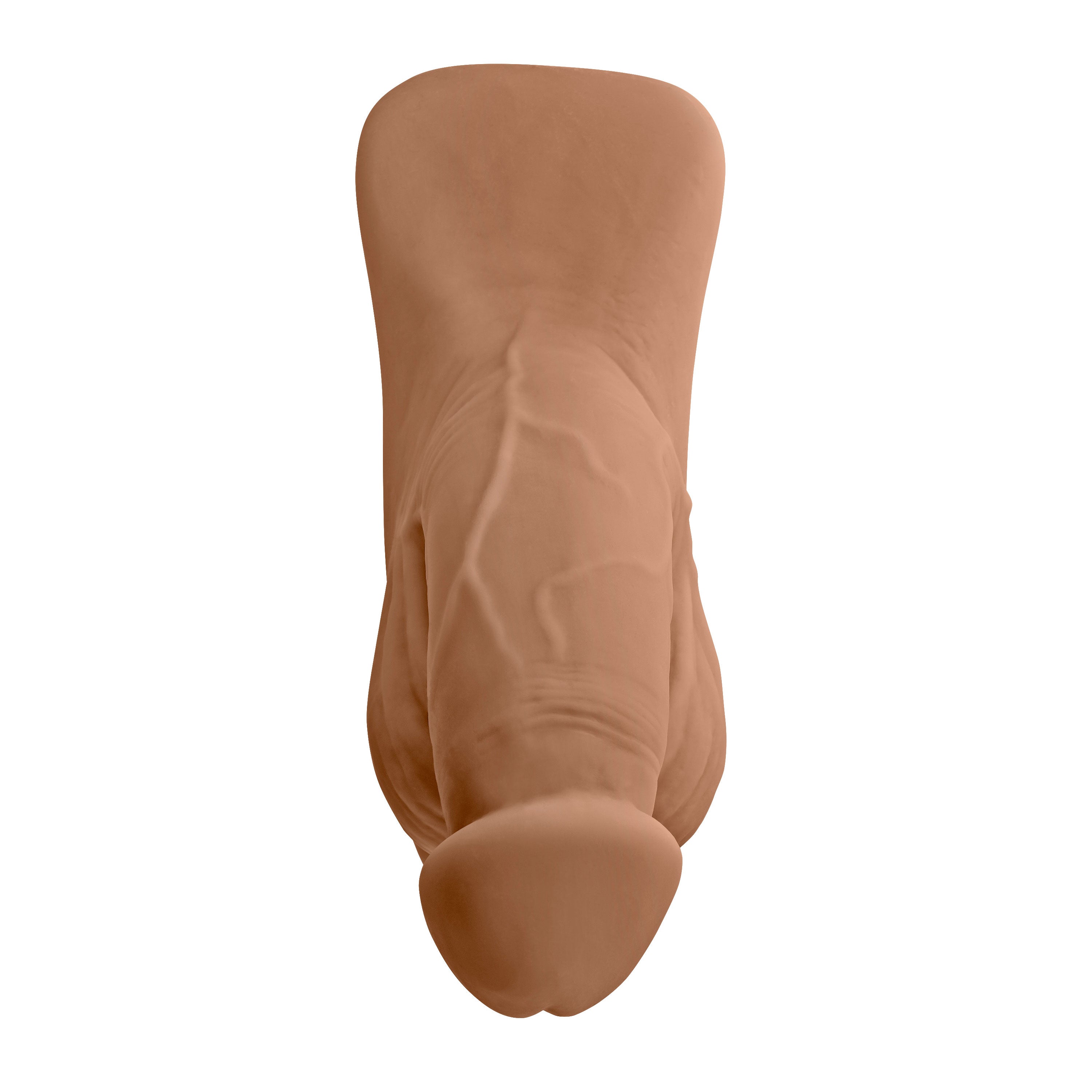 Gender X 4 Inch Silicone Packer Medium (Tan) – Body-Safe Silicone Packer Tan > Gender > Packers