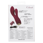 Uncorked Cabernet Dual Massager in Deep Wine Red with 10 Speeds and Silicone Vibrator > Vibrators > Ladies > Rabbit