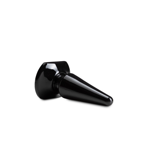 Anal Adventures Easy Plug Black 10.1 cm 4 Inch Butt Plug Black Butt Plugs