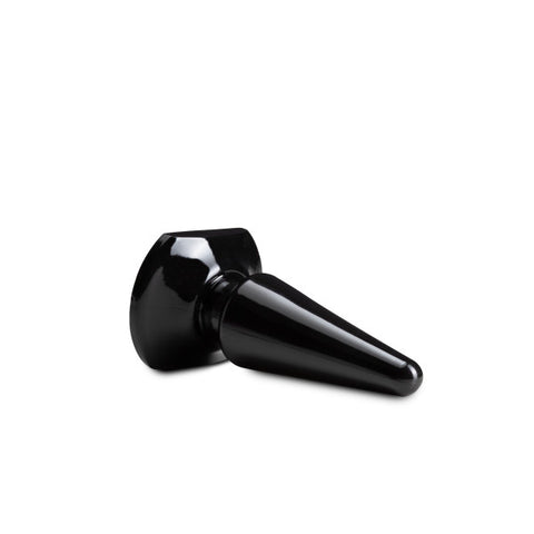 Anal Adventures Easy Plug Black 10.1 cm 4 Inch Butt Plug Black Butt Plugs