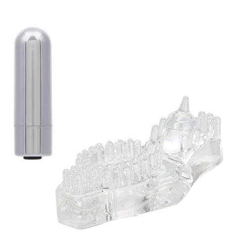 Wireless Passion Enhancer Rechargeable Clear Adult Intimacy Toy Cock Rings Vibrating