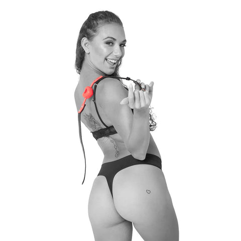Sex & Mischief Amor Ball Gag - Adjustable Heart Gag > Bondage Gear > Restraints