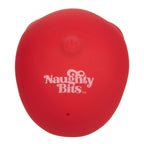 Naughty Bits Bone Head Handheld Massager Red Silicone with 10 Vibration Functions Waterproof Rechargeable > Vibrators > Standard Vibrators