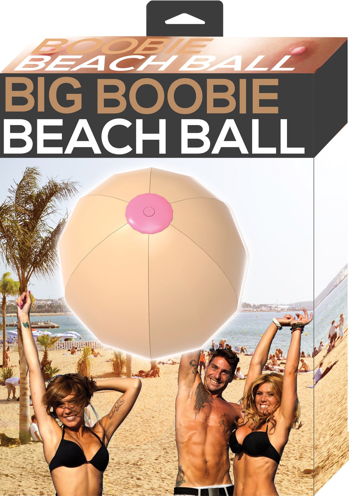 Big Boobie Beach Ball – 30 Inch Durable Jumbo Inflatable Beach Toy > Novelties > Gag Gifts