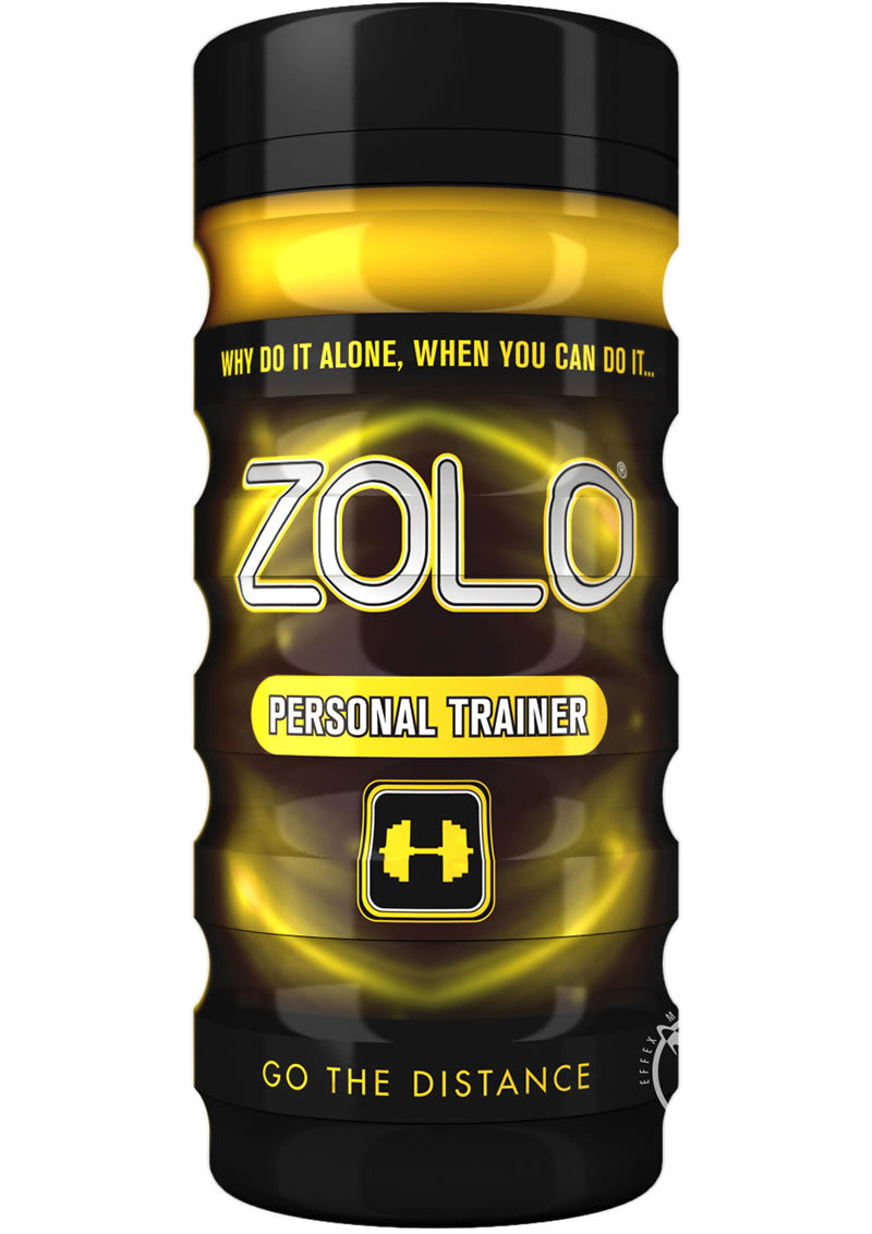 ZOLO Personal Trainer Cup Masturbator - Yellow Main image