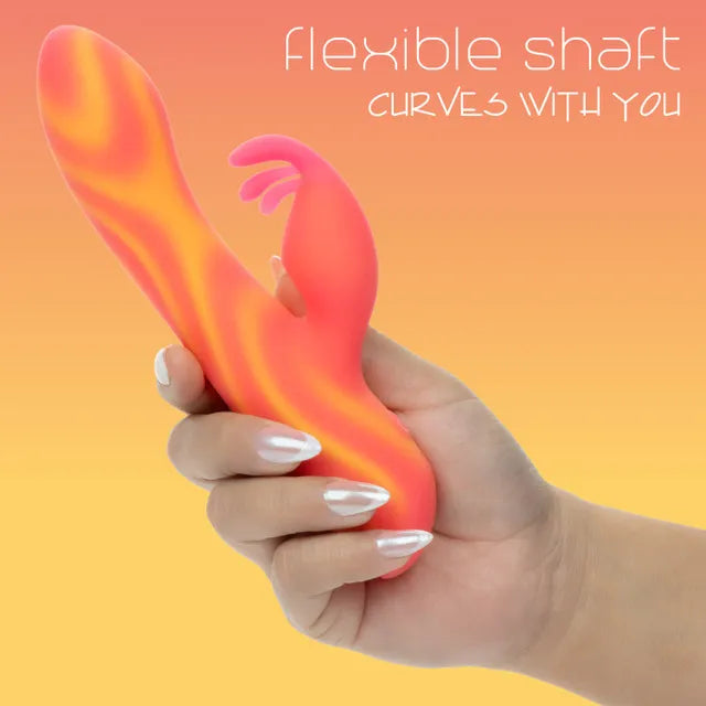 Endless Summer Moonlight Magic (Orange) – Dual-Motor Massager > Vibrators > Ladies > Rabbit