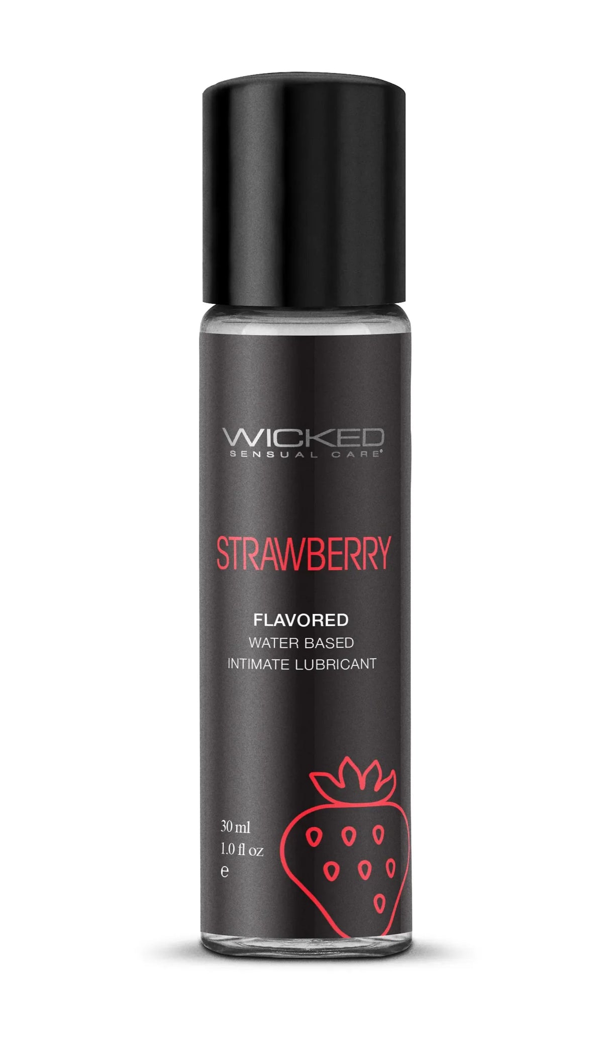 Wicked Aqua Strawberry Water Based Lubricant – 30ml, 60ml & 120ml 30ml > Lube > Flavoured