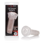 Optimum Series Stroker Pump Sleeve Mouth Transparent Medium Size > Sex Toys For Men > Masturbators > Manual