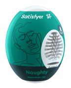 Satisfyer Masturbator Egg Naughty Compact Textured Masturbator Device > Sex Toys For Men > Masturbators Cup