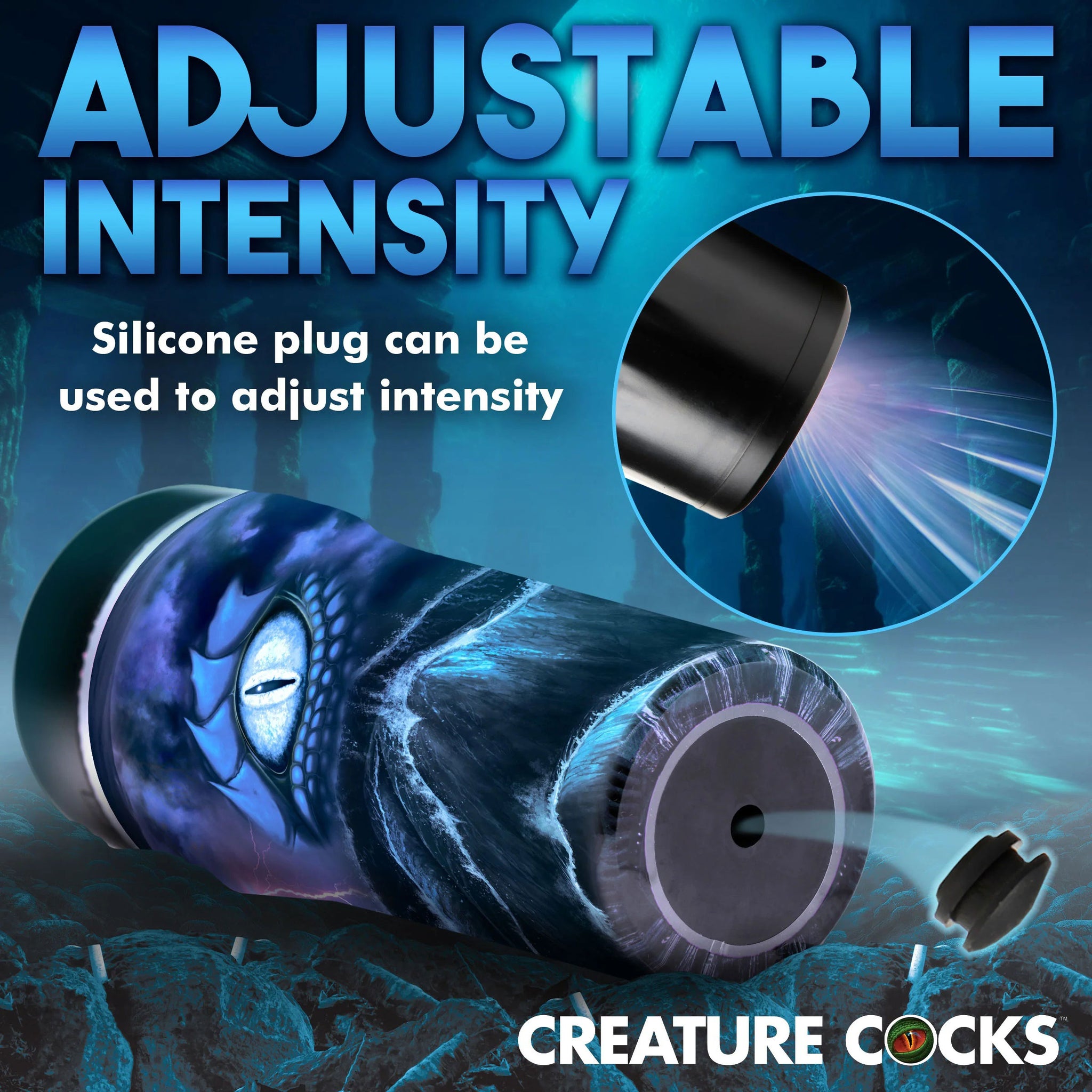 Creature Cocks Pussidon Sea Monster Stroker > Sex Toys For Men > Masturbators > Fantasy