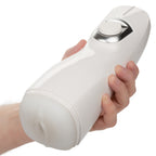 Optimum Power Lifelike Pulsar Stroker White Male Masturbator with Vibration and Suction Functions > Sex Toys For Men > Masturbators > Vibrating