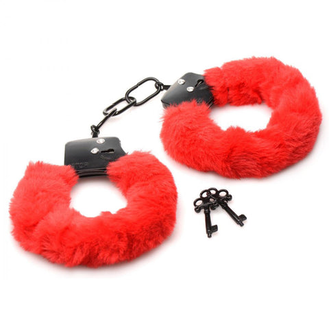 Master Series Cuffed in Fur Fluffy Handcuffs for Sensual Bondage Fun > Bondage Gear > Handcuffs
