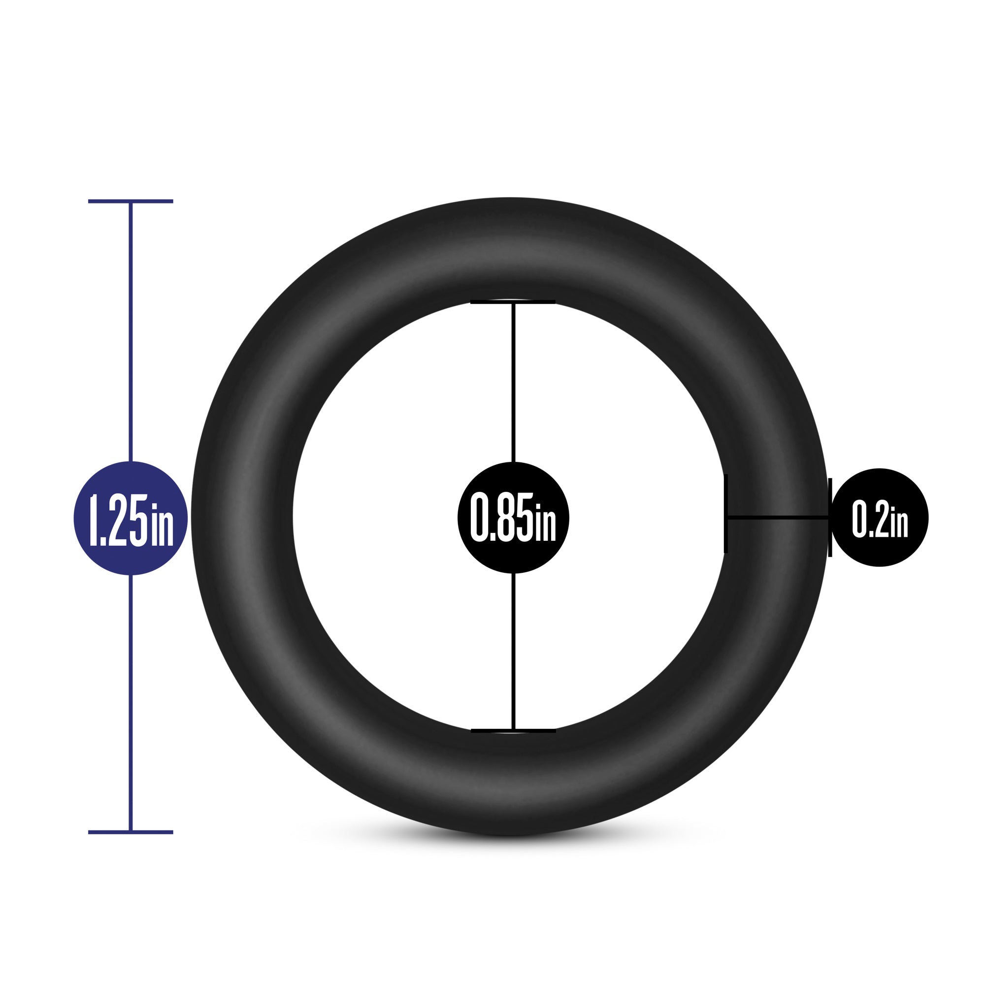 Performance VS2 Pure Premium Silicone Small Cock Rings Set of 3 > Cock Ring > Sets