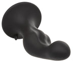 Silicone Anal Ripple Kit Set of 3 Black Graduated Curved Anal Plugs with Suction Cup Base > Anal Range > Butt Plug Kits