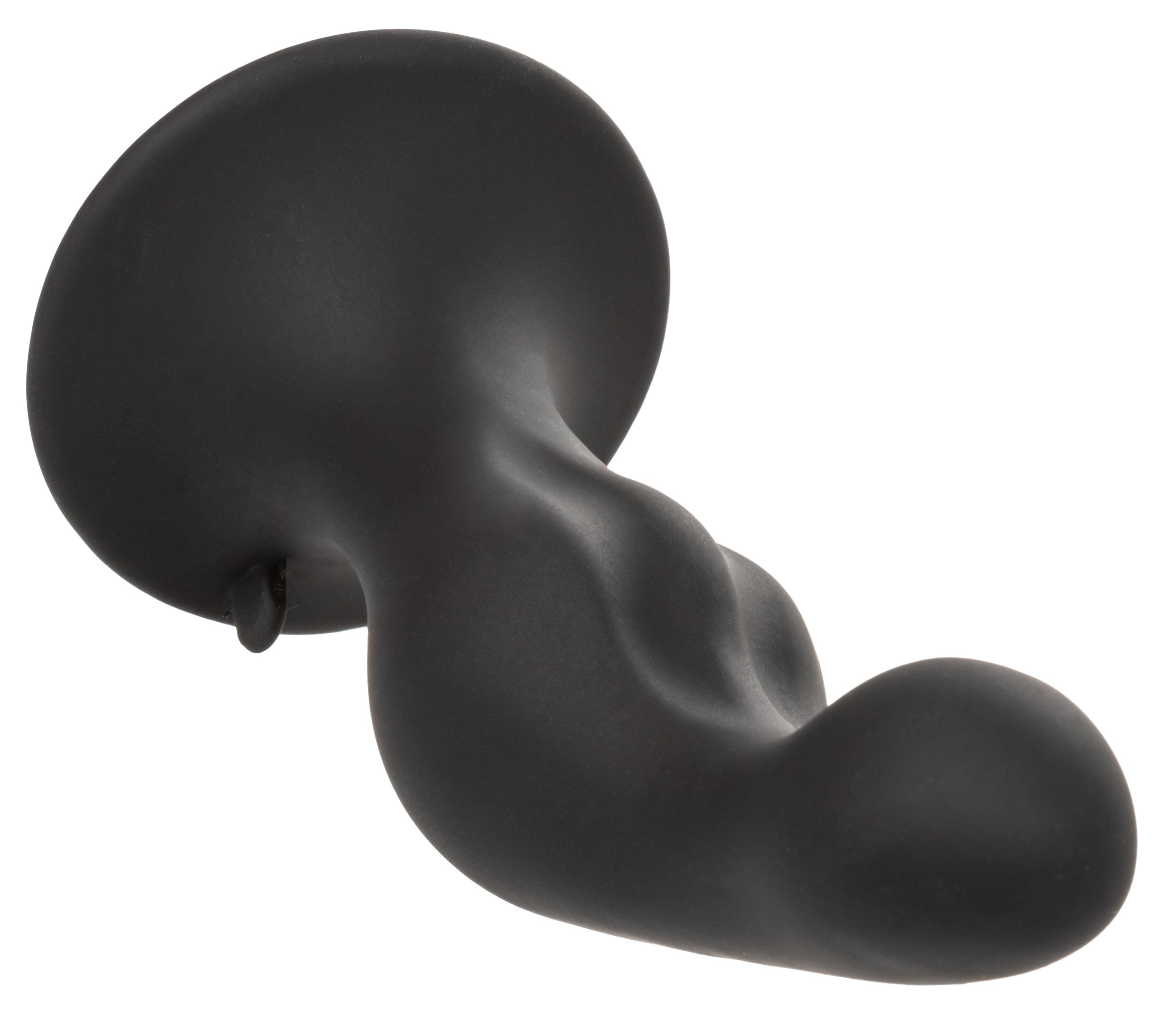Silicone Anal Ripple Kit Set of 3 Black Graduated Curved Anal Plugs with Suction Cup Base > Anal Range > Butt Plug Kits
