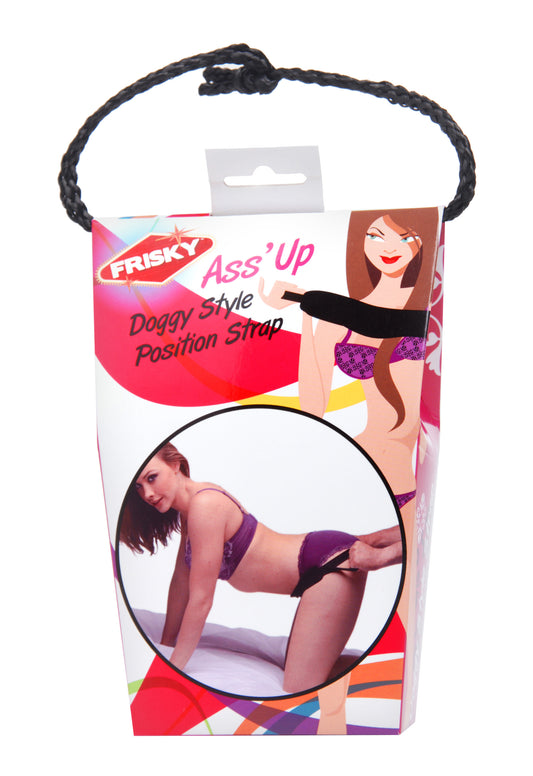 Ass Up Doggie Style Position Strap 30x4 Inches Black BONDAGE-TOYS