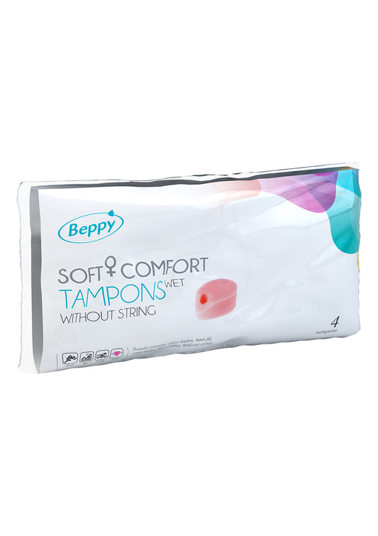 Beppy Soft+Comfort Wet 4 Pc Action Sponges Pack