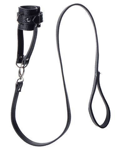 Strict Ball Stretcher With Leash Adult Sex Toy Ball Stretcher