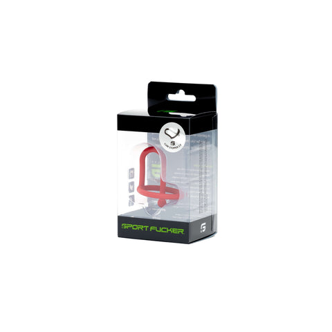 Cum Stopper 2.0 Red Silicone 45mm Insertable Length Sounding Rods