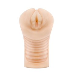 M for Men Cherri Beige 6.25 Inch Hand Held Masturbator