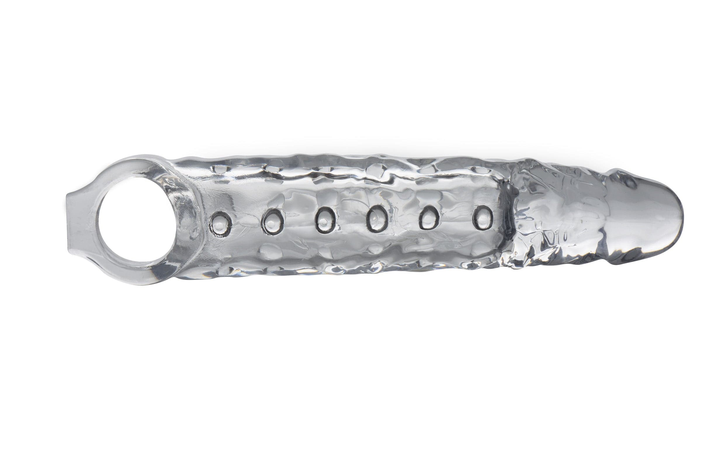 3in Extender Sleeve Clear for Enhanced Pleasure and Size 10.75 Inches Clear SLEEVES